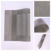 REGALWOVEN PVC Kitchen Dining Table Decor Washable Wipeable Heat Resistant Placemats 8 Pcs - 2 of 4