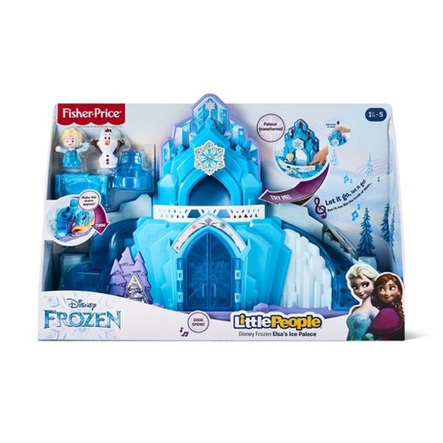 Fisher Price Little People Disney Frozen Elsa S Ice Palace Target