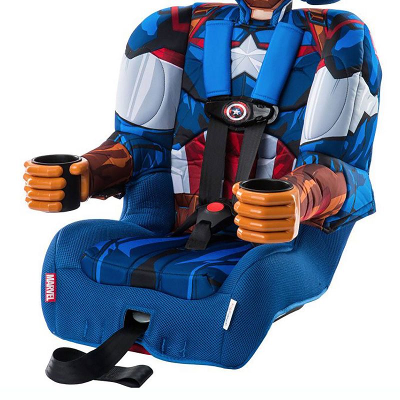KidsEmbrace Marvel Avengers Captain America Combination Booster Seat (2 Pack), 5 of 7