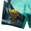 Star Wars The Mandalorian Star Wars The Child Millennium Falcon X-Wing Swim Trunks Bathing Suit Little Kid to Big Kid - 3 of 4