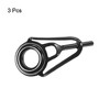 Unique Bargains Tube Dia Fishing Rod Tips Repair Kit Stainless Steel Ring Guide - 3 of 4