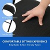 SUGIFT 4-Pack Folding Chairs with Padded Seats, Heavy Duty Metal Frame, Portable Space-Saving Design for Home, Office, Events, and Dining Room - 4 of 4