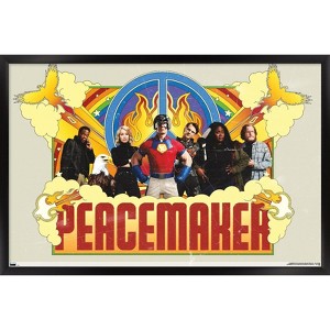 Trends International DC Comics TV Peacemaker - Group Framed Wall Poster Prints - 1 of 4