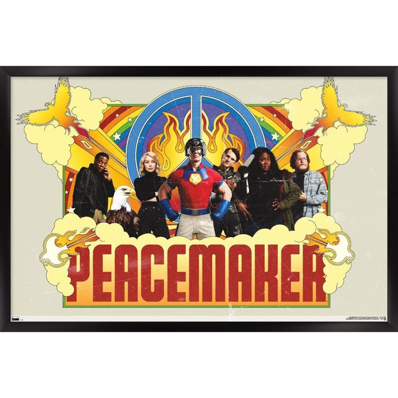 Trends International DC Comics TV Peacemaker - Group Framed Wall Poster Prints, 1 of 7