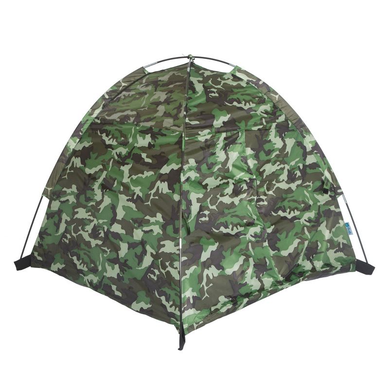 Pacific Play Tents Kids Green Camo Camping Kit, 2 of 17