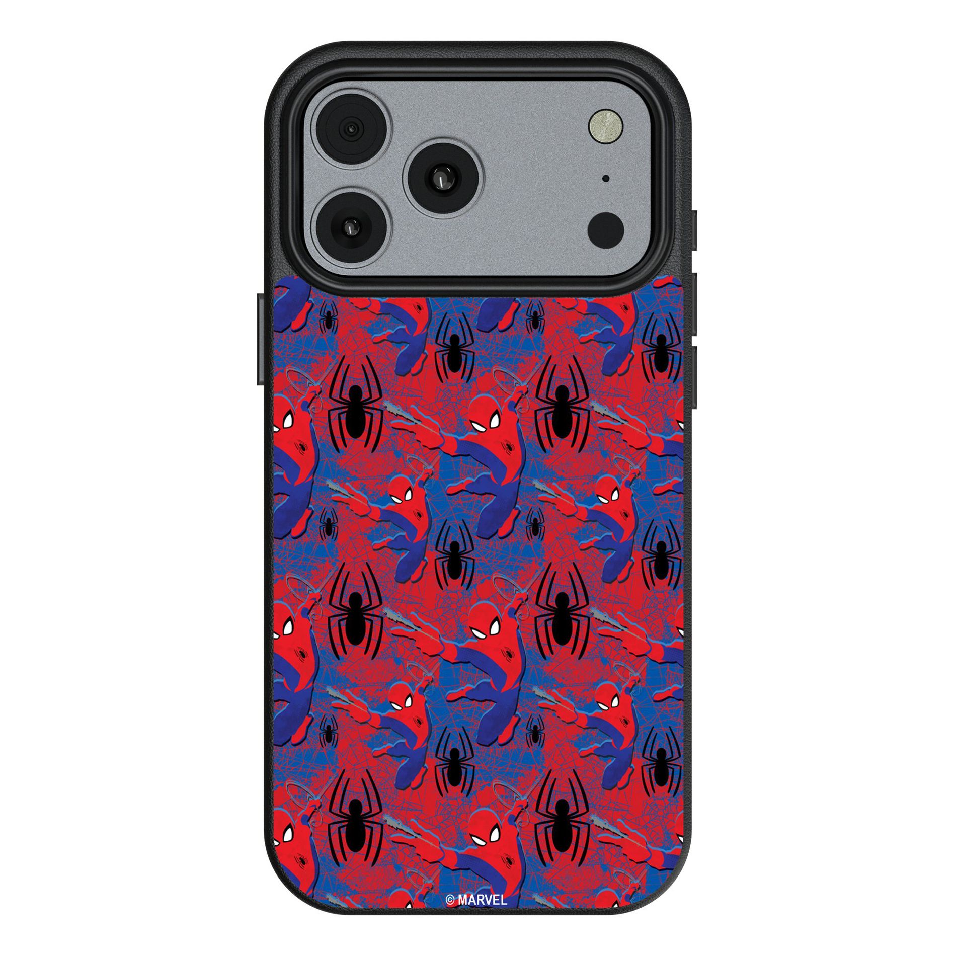 Marvel Spider-Man Pattern MagSafe Compatible Cell Phone Case for iPhone 17 Pro Max
