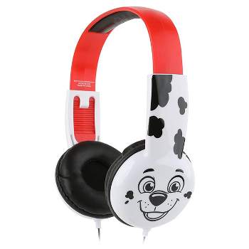 Paw Patrol Kid-Safe Headphones in White and Red
