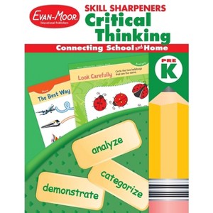 Skill Sharpeners: Critical Thinking, Prek Workbook - by  Evan-Moor Educational Publishers (Paperback) - 1 of 1