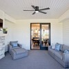 Airsurfer 52-inch Flush Mounted Ceiling Fan with Light and Remote Control 6 Speeds Ceiling Fan with 3 Colors LED Light and Light Memory Function,black - 2 of 4