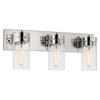 Nuvo Lighting Intersection 3 - Light Vanity in  Polished Nickel - 3 of 4
