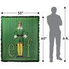 Elf Buddy The Elf Logo Blanket 50"x60" Woven Tapestry - 2 of 4