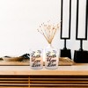 LumaBase Battery-Operated LED Glass Candles with Flickering Flame, Faith Hope Love - Set of 2 - 4 of 4
