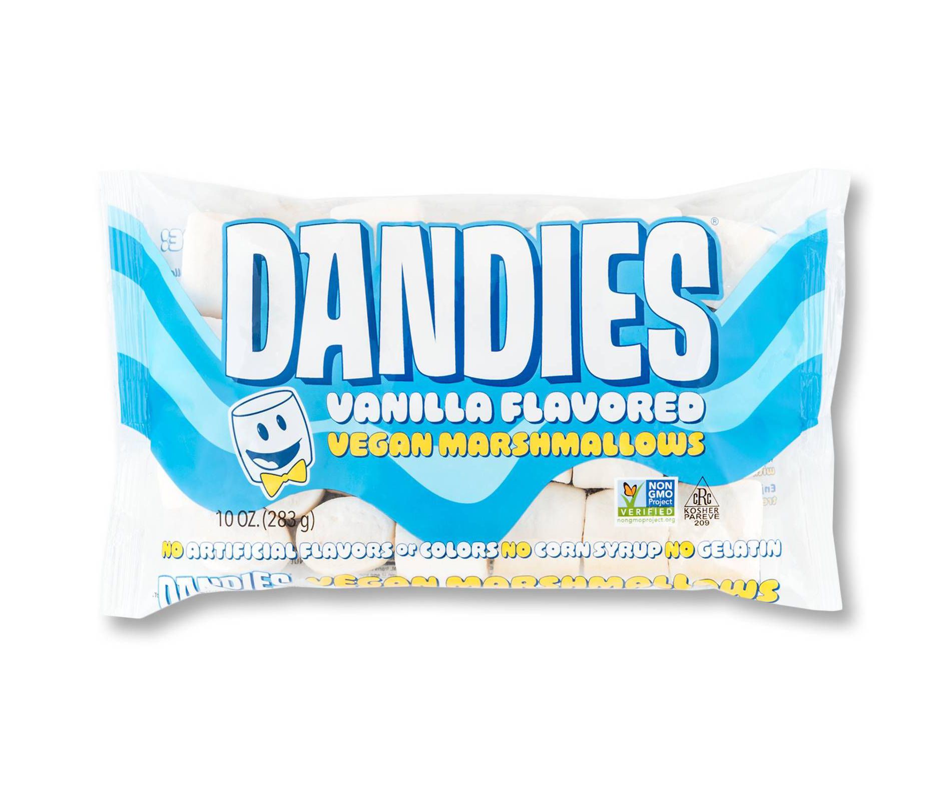 Dandies Vegan Gluten Free Vanilla Flavored Marshmallows - 10oz