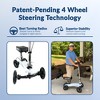 KneeRover Fusion Patented Knee Scooter Crutch Alternative with 4 Wheel Steering - 2 of 4