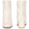 Perphy Women's Square Toe Zipper Block Heel Ankle Boots - 3 of 4