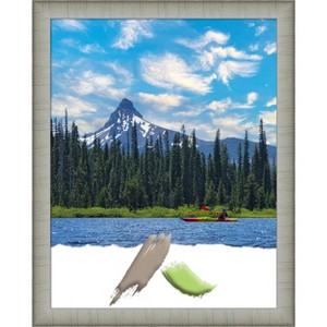 Amanti Art Elegant Brushed Narrow Picture Frame - 1 of 4