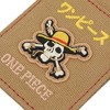 One Piece Live Action Straw Hat Pirates Kanji Logo Brown 4" ID Card Wallet - 2 of 4