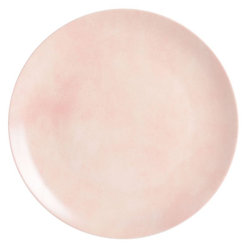 Spice by Tia Mowry 12pc Ceramic Goji Blossom Dinnerware Set Pink, 3 of 8