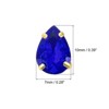 Unique Bargains Glass Craft Embellishments Flat Back Four Claws Teardrop Gems 20 Pcs - 2 of 4