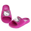 Josmo Sanrio Hello Kitty Girls Slides Open Toe Sandals - Summer Beach Water Pool Shoes - 2 of 4