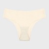 Wherewithal Women's EveryWhere Seamless Cheeky Brief Off-White - 4 of 4