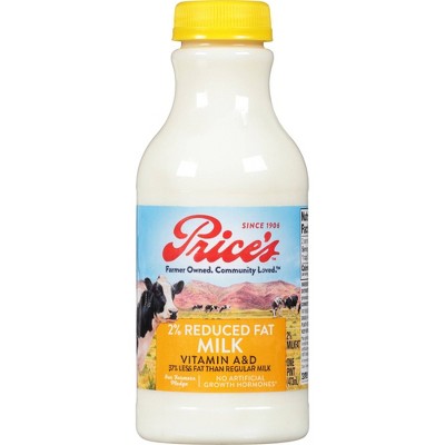 Price's 2% Milk - 1pt