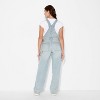 Women's Mid-Rise Denim Baggy Overalls - Wild Fable™ - 3 of 3