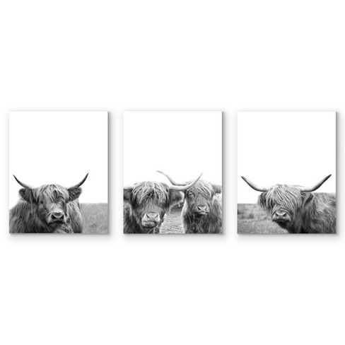Americanflat - 8 x 10 Cow Photo by Tanya Shumkina Wrapped Canvas Wall Art
