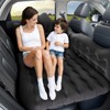 VEVOR Car Air Mattress, Inflatable Back Seat Car Camping Mattress, Flocking Travel Beds,Portable Sleeping Pad with Air Pump, 2 Pillows, Nozzle,Black - 2 of 4