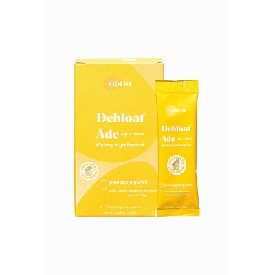 Golde Debloat Ade Pineapple Dietary Supplements - 6ct