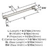 Amerock Faircrest Pull for Cabinets, Drawers, and Furniture - 4 of 4