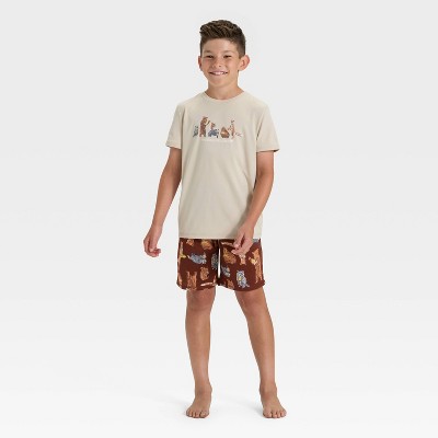 Boys' 2pc Short Sleeve Pajama Set - Cat & Jack™
