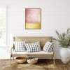 Amanti Art Pink and Yellow 3 by Alyson Storms Canvas Wall Art Print Framed 23 x 30-in. - 4 of 4