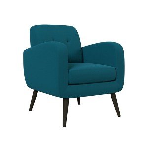 HL Home,Armchair in Linen with Natural Legs - 1 of 4
