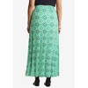 Jessica London Women's Plus Size Everyday Stretch Knit Maxi Skirt - 3 of 4