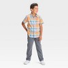 Boys' Stretch Straight Fit Woven Pull-On Pants - Cat & Jack™ - 3 of 3