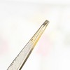 Unique Bargains Stainless Steel Eyebrow Tweezers Silver Tone 1 Pc - 2 of 4