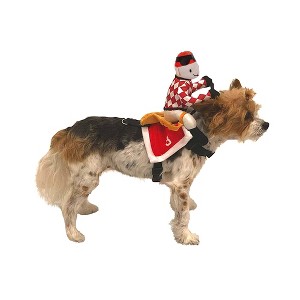 Midlee Red Jockey Dog Costume - 1 of 4