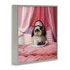 Stupell Industries Bunny with Breakfast In Bed, 17" x 17" - 3 of 4