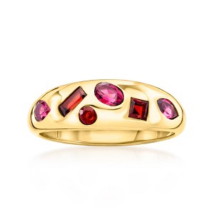 Ross-Simons 0.68 ct. t.w. Multi-Gemstone Ring in 18kt Gold Over Sterling - 1 of 4