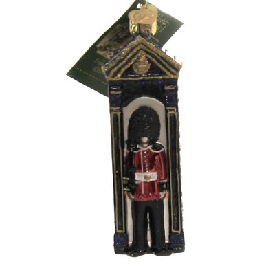 Old World Christmas 4.25" Palace Guard Ornament United Kingdom  -  Tree Ornaments