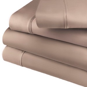 Cotton Blend 800 Thread Count Deep Pocket Sheet Set by Blue Nile Mills - 1 of 4