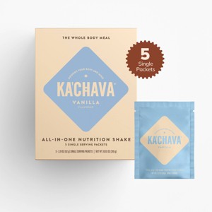 Ka'Chava All-In-One Plant Based Nutritional Shake - Single Serve - Vanilla - 10.93oz/5ct - 1 of 4