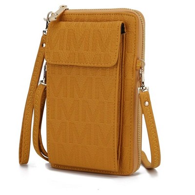 MKF Collection Caddy Vegan Leather Women’s Phone Wallet Crossbody Bag by Mia K