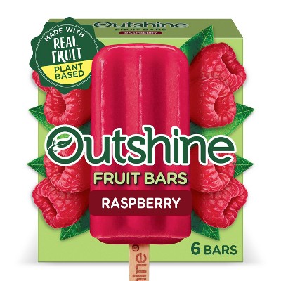 Outshine Raspberry Fruit Frozen Bar - 6ct