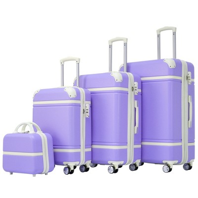 Travelarim 22" Airline Approved Hard-shell Carry On Luggage With ...