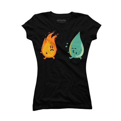Junior's Design By Humans Impossible Love By radiomode T-Shirt