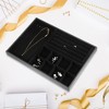 Unique Bargains 3 in 1 Jewelry Tray Stackable Tray Showcase for Rings Earrings Necklace Pendants 1 Pc - 2 of 4