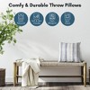 Americanflat Striped Pattern Throw Pillow with Premium Polyester - 2 of 4