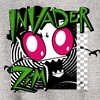 Boys' - Invader ZIM - ZIM and GIR Graphic Long Sleeve Fleece Sweatshirt - 2 of 4